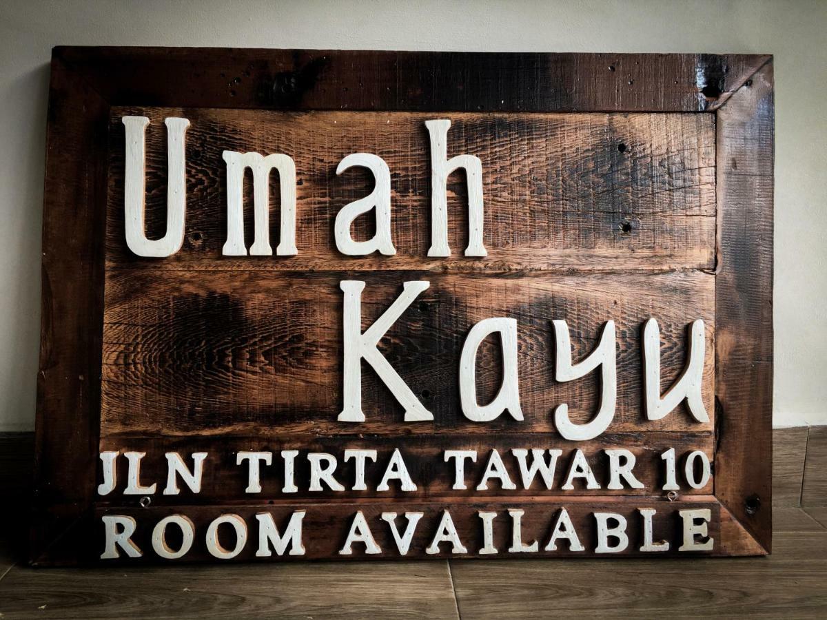 Umah Kayu Ubud Bagian luar foto